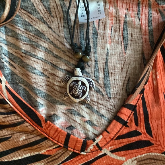 Venus Lascana maxi palm dress - Picture 3 of 7